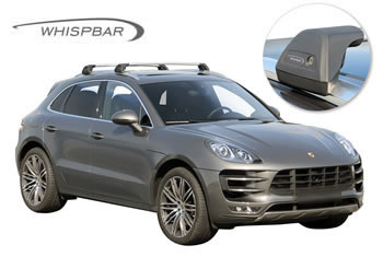 Porsche Macan Yakima Whispbar roof racks